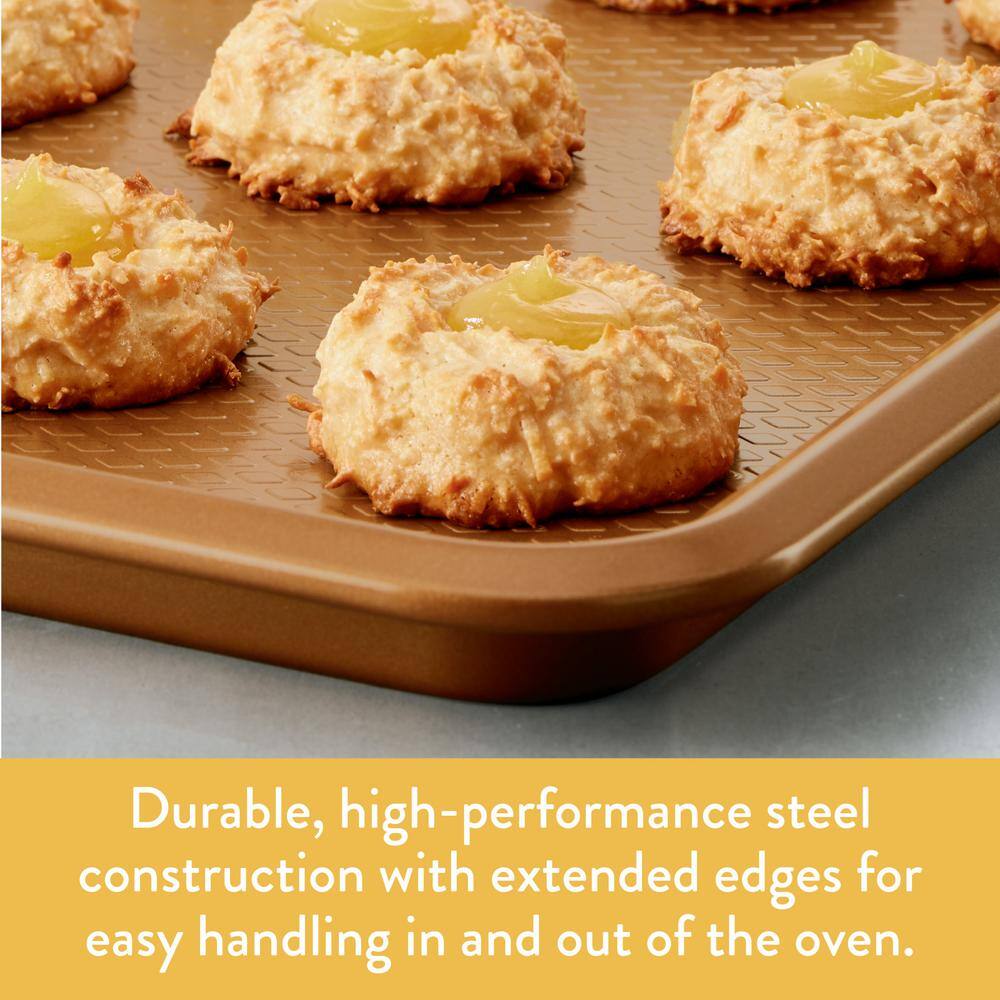 Ayesha Curry Nonstick Bakeware 3-Piece Copper Bakeware Set