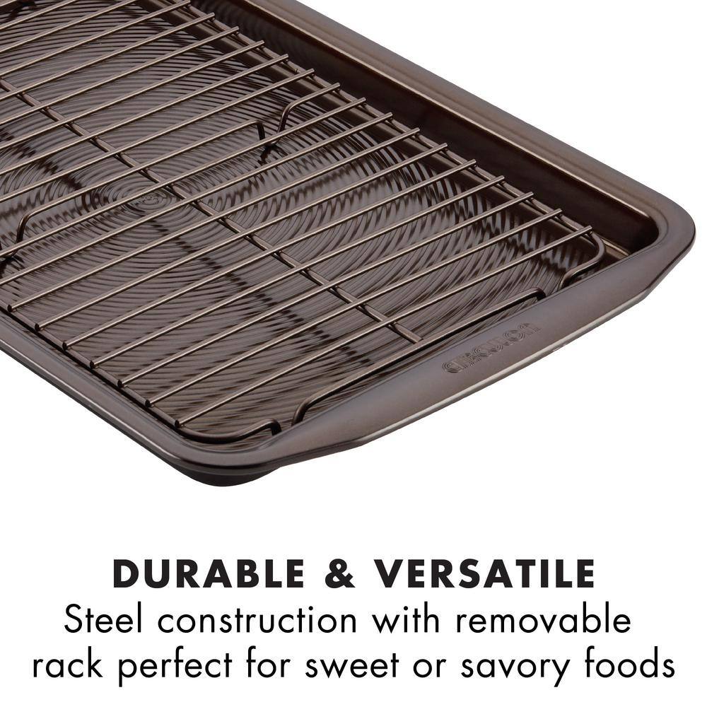Circulon Nonstick Bakeware, 2-Piece, Choclate, Bakeware Set