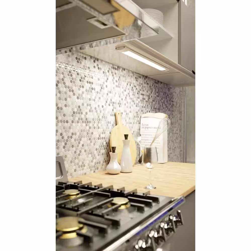 BAZZ Plug-In 24 in. LED Selectable Under Cabinet Light with Motion Sensor