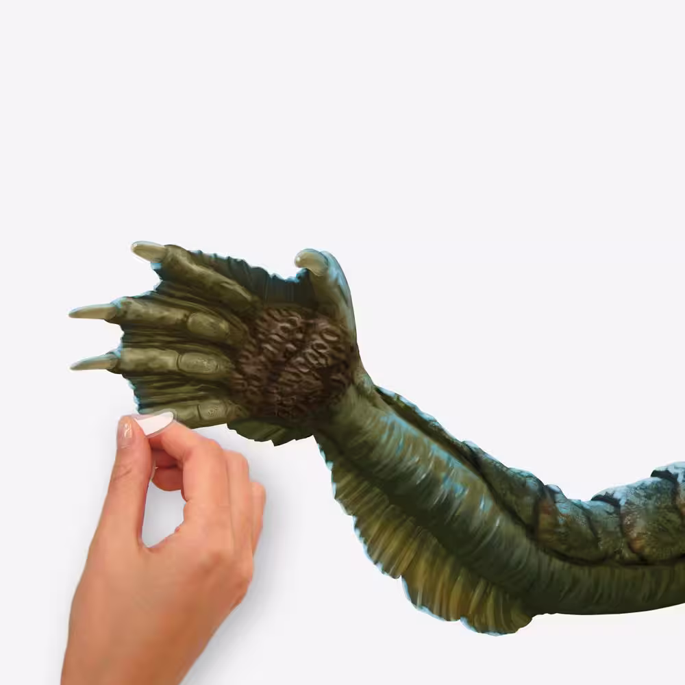 RoomMates Universal Monsters Creature from The Black Lagoon Giant Peel and Stick Wall Decals, RMK5216GM