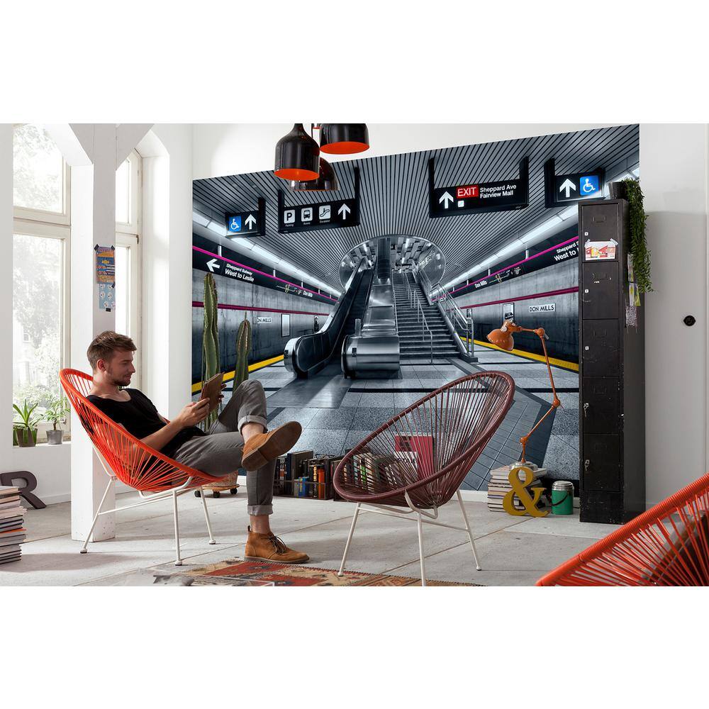 Komar Subway Wall Mural