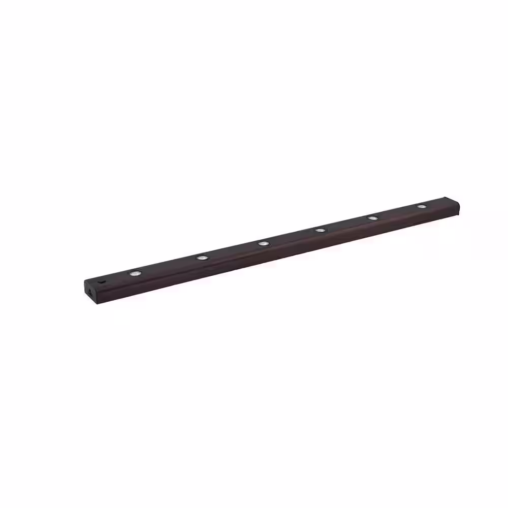 AMAX LIGHTING LED Bar Light Plug-In/Hardwire 30 in. LED Bronze Under Cabinet Light with Dimming Button
