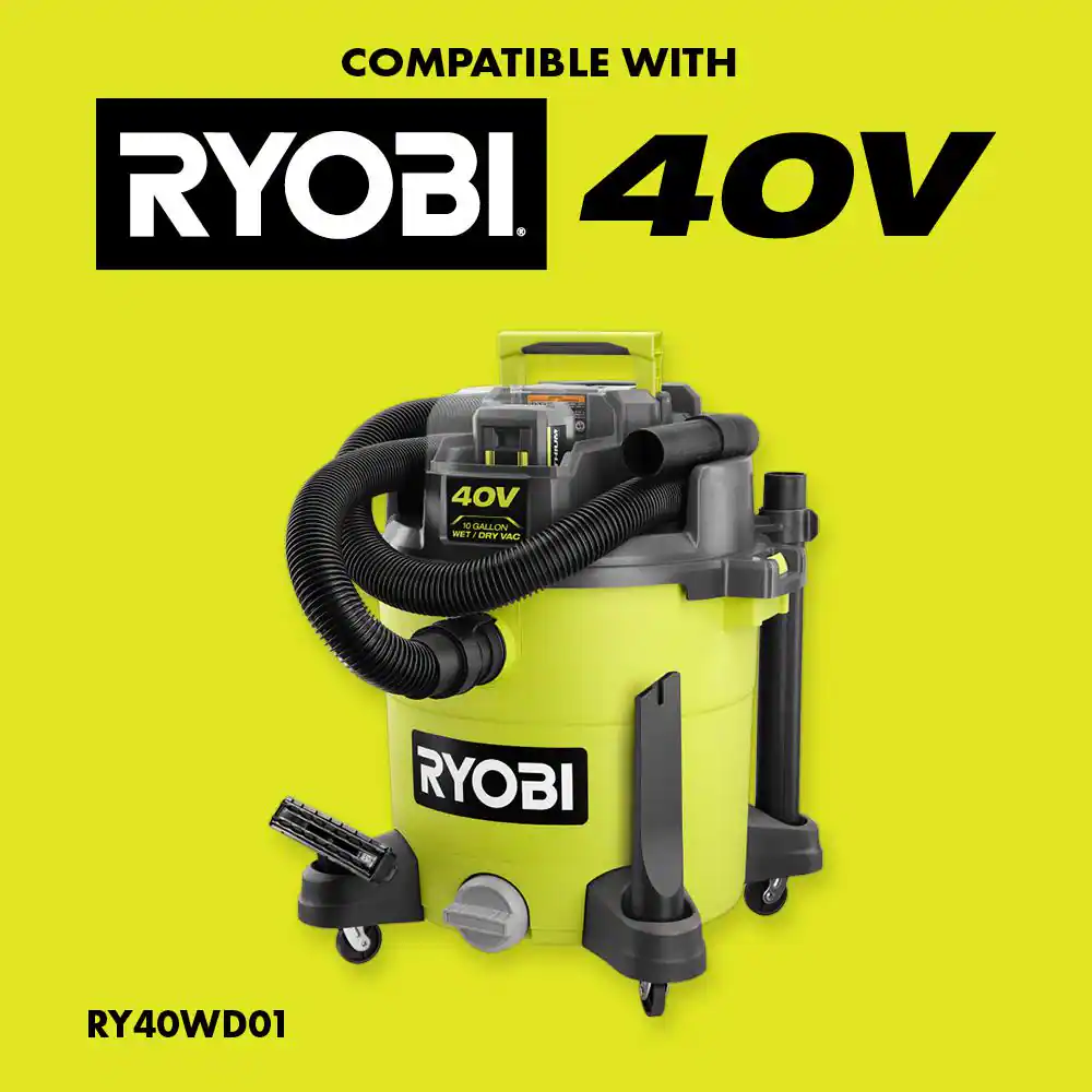 RYOBI Replacement Filter for RY40WD01 RYOBI 40V 10 Gallon Wet/Dry Vac (4-Pack)
