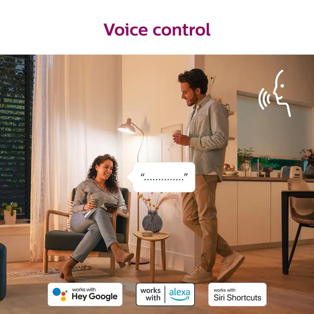 Philips 60-Watt Equivalent ST19 Smart Wi-Fi LED Vintage Edison Tuneable White Light Bulb Powered by WiZ with Bluetooth (2-Pack)